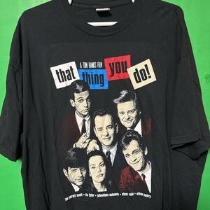 Retro AOP Tom Hanks “That Thing You Do” 4XL Movie Graphic T-Shirt